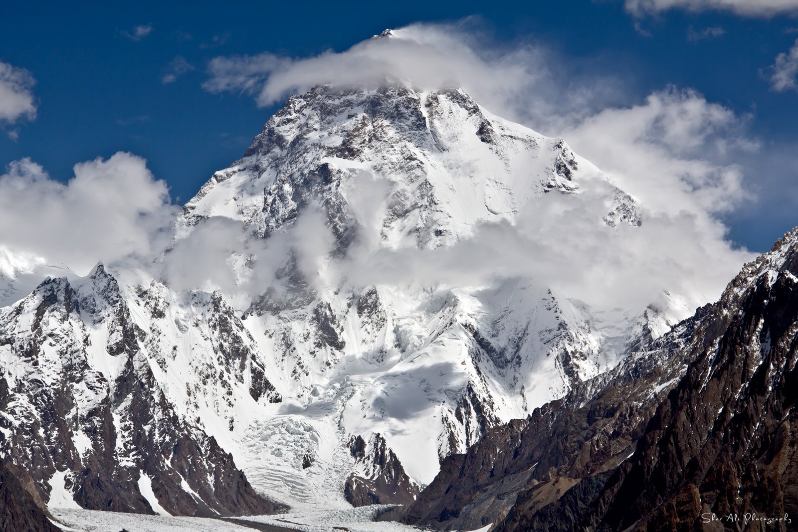 K2 view from Vigne Glacier