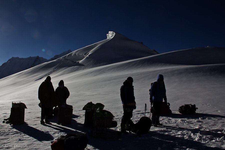 Gondogoro La (5940m) top, Karakoram, Baltistan
