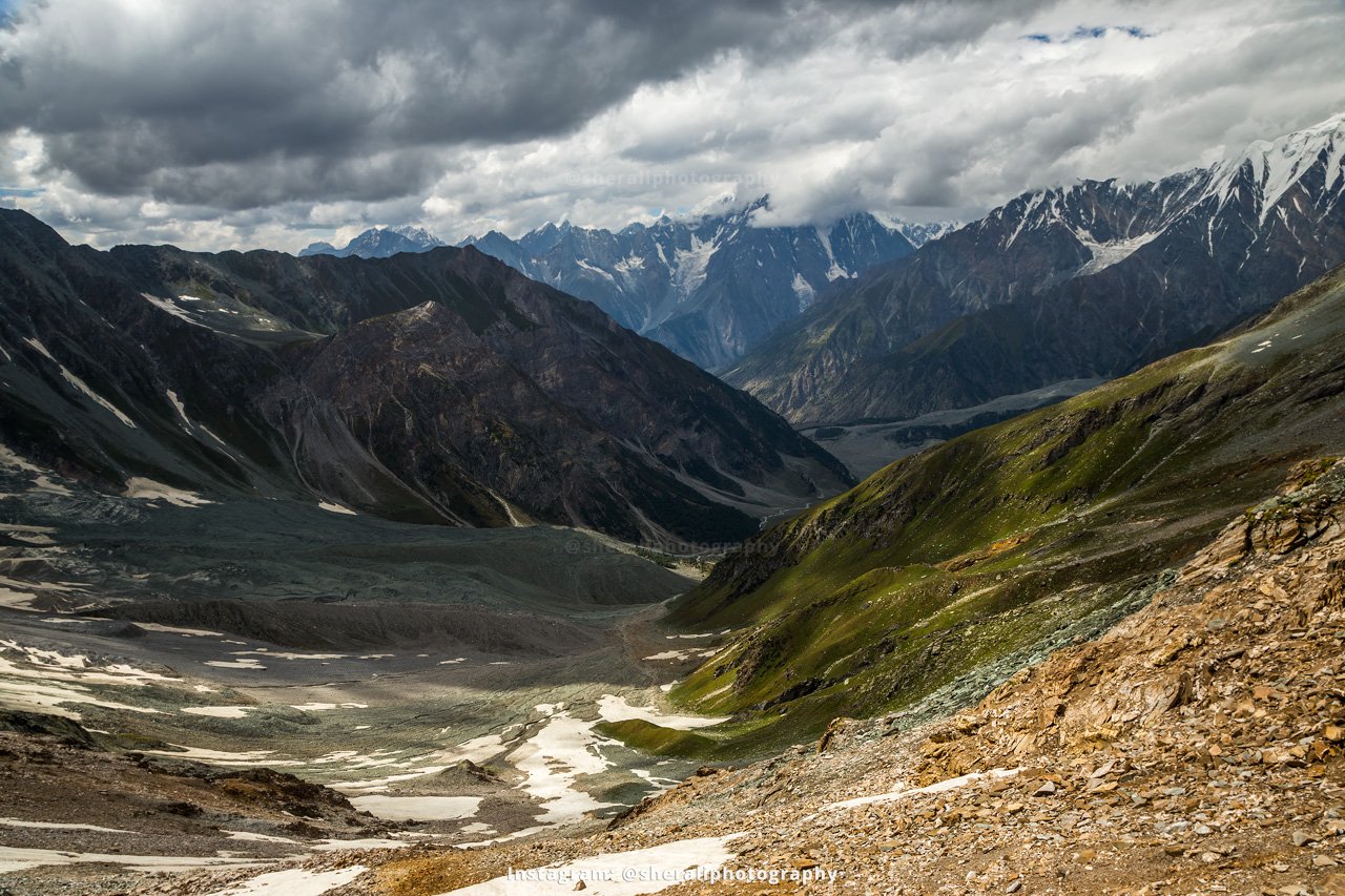 Bagrote Valley View from Rakhan Gali Top