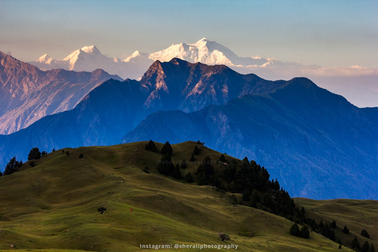 Nanga Parbat View from Khun Meadows